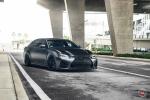 Lexus GS F on Voseen Wheels (M-X3) (Matte Black) 2019 года